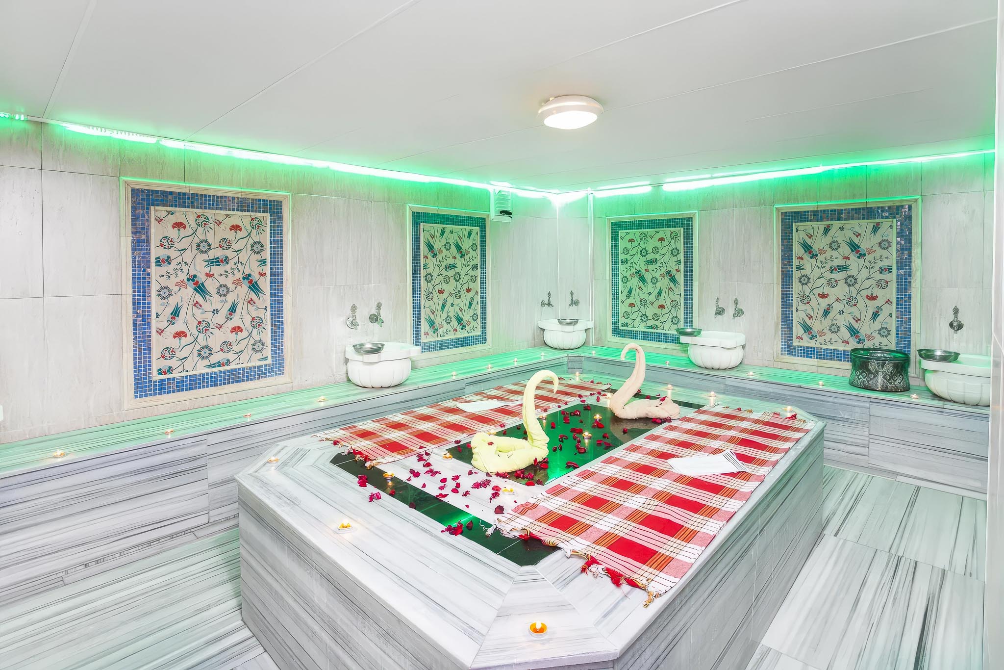 Türk hamamı sıcaklık bölümü